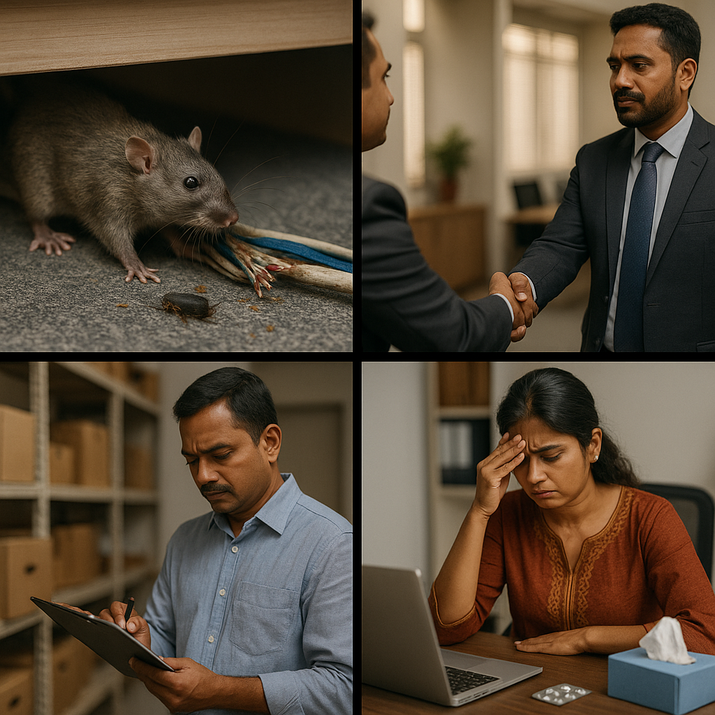 Pest Control Problems in Offices