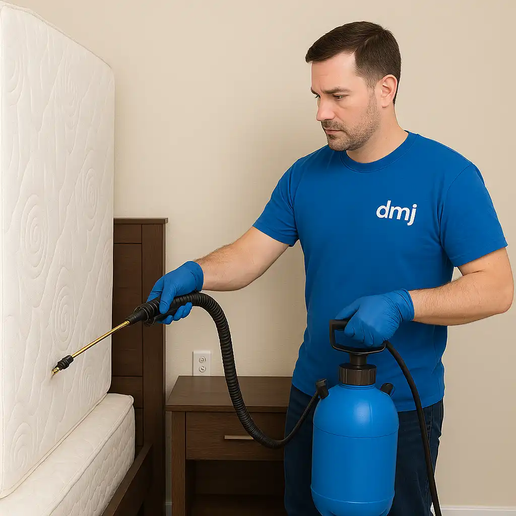 Treating the pests - image