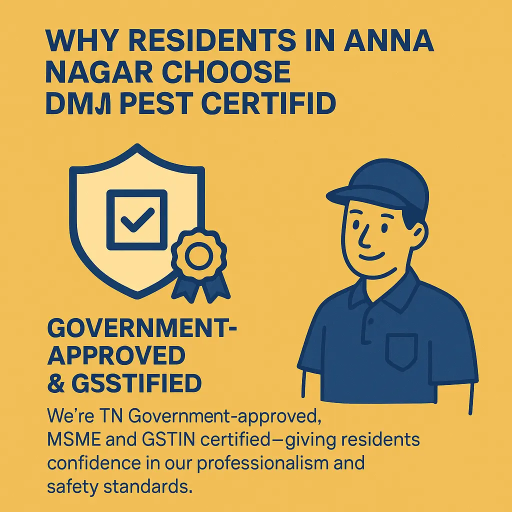 Pest control Anna nagar Govt. Certified image