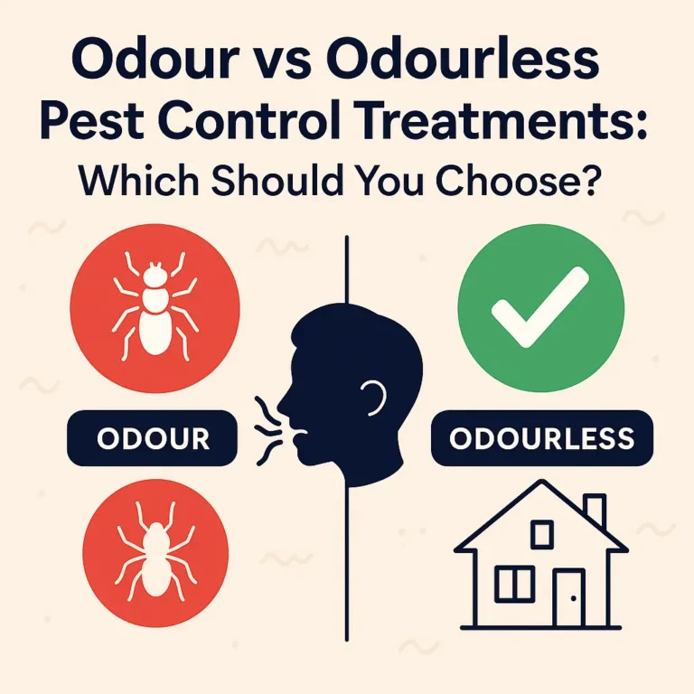 Odour vs Odourless Pest Control Treatments: Which Should You Choose?